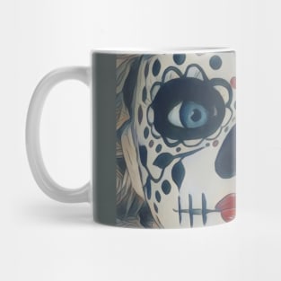 Suspicions Sugar Skull Girl Mug